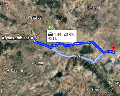 A. KARAHİSAR SULTANDAĞI ÇINARLI MAH. 5.061M²  TARLA SATILIK - AFYONKARAHİSAR SULTANDAĞI fotoğraf 5